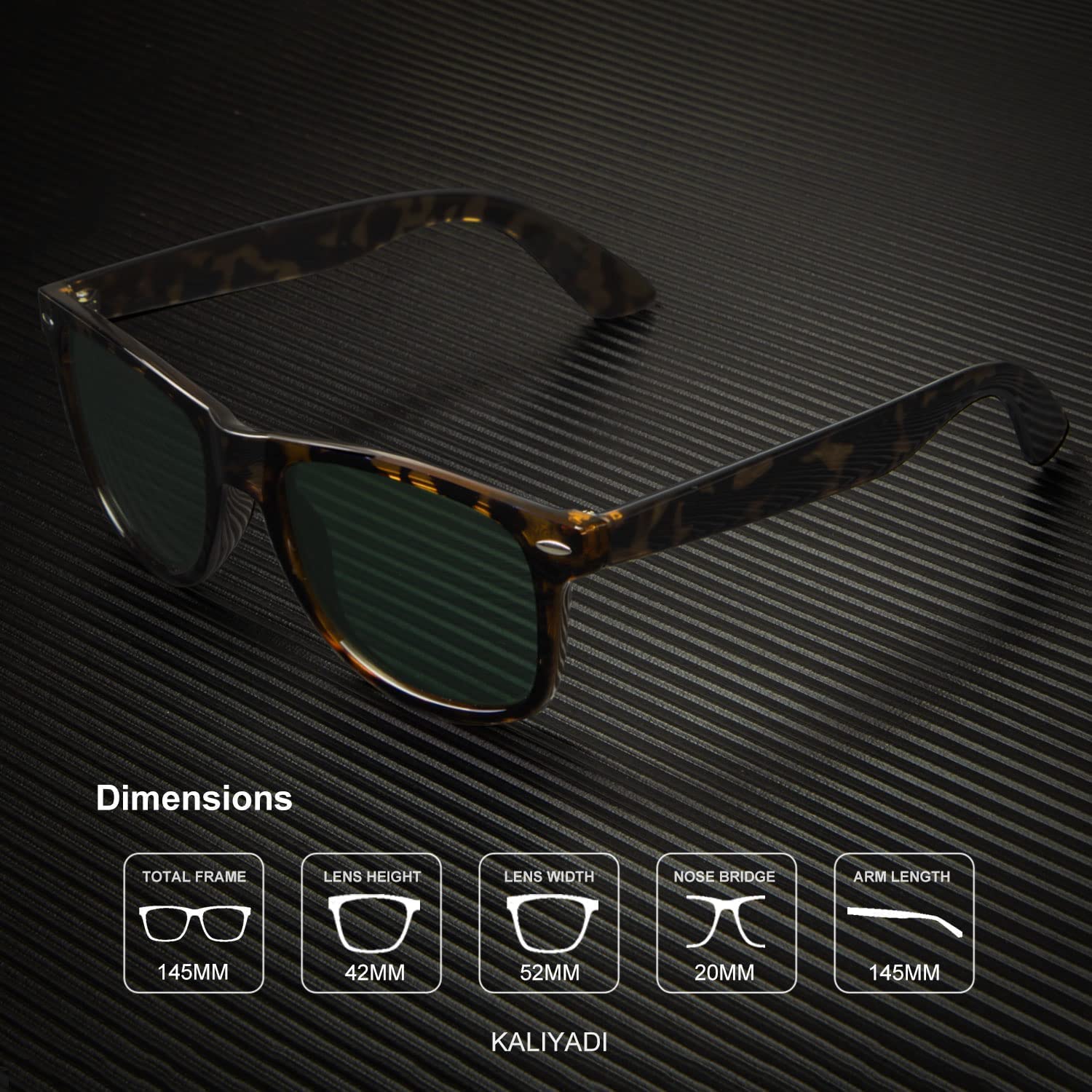 Polarized Sunglasses for Men & Women - UV Protection Unisex Driving Shades - Perfect for Outdoor Sports, Beach, and Daily Wear
