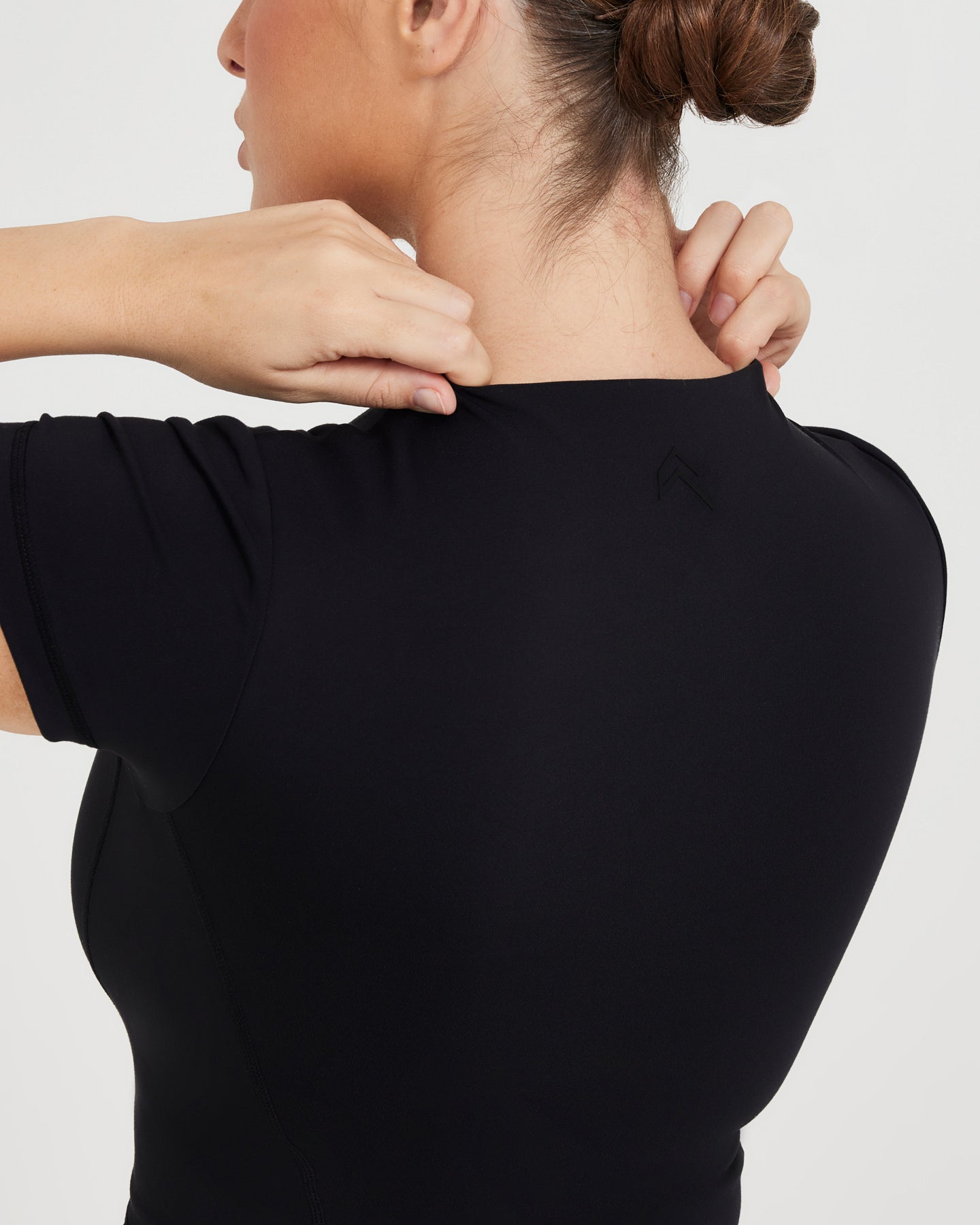 Timeless Crop Short Sleeve Tee for Women | Black Cotton Basic Top | Perfect for Casual Wear, Summer Outfits & Layering