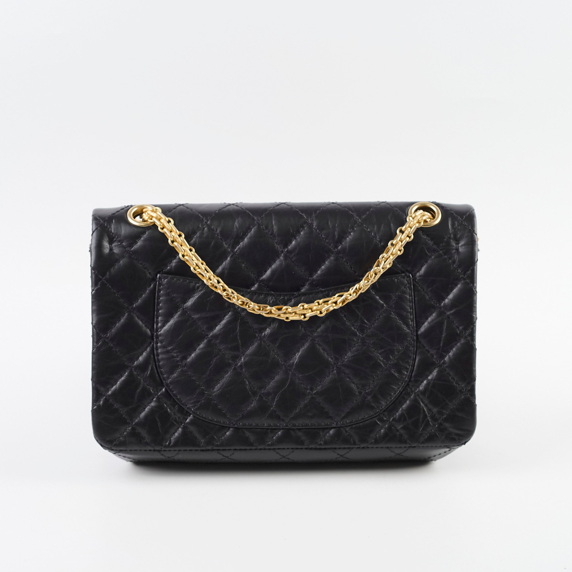 Chanel Reissue 2.55 Lucky Charms Small Black Leather Flap Bag 24 Series - Luxury Designer Handbag for Women, Perfect for Evening Events & Special Occasions