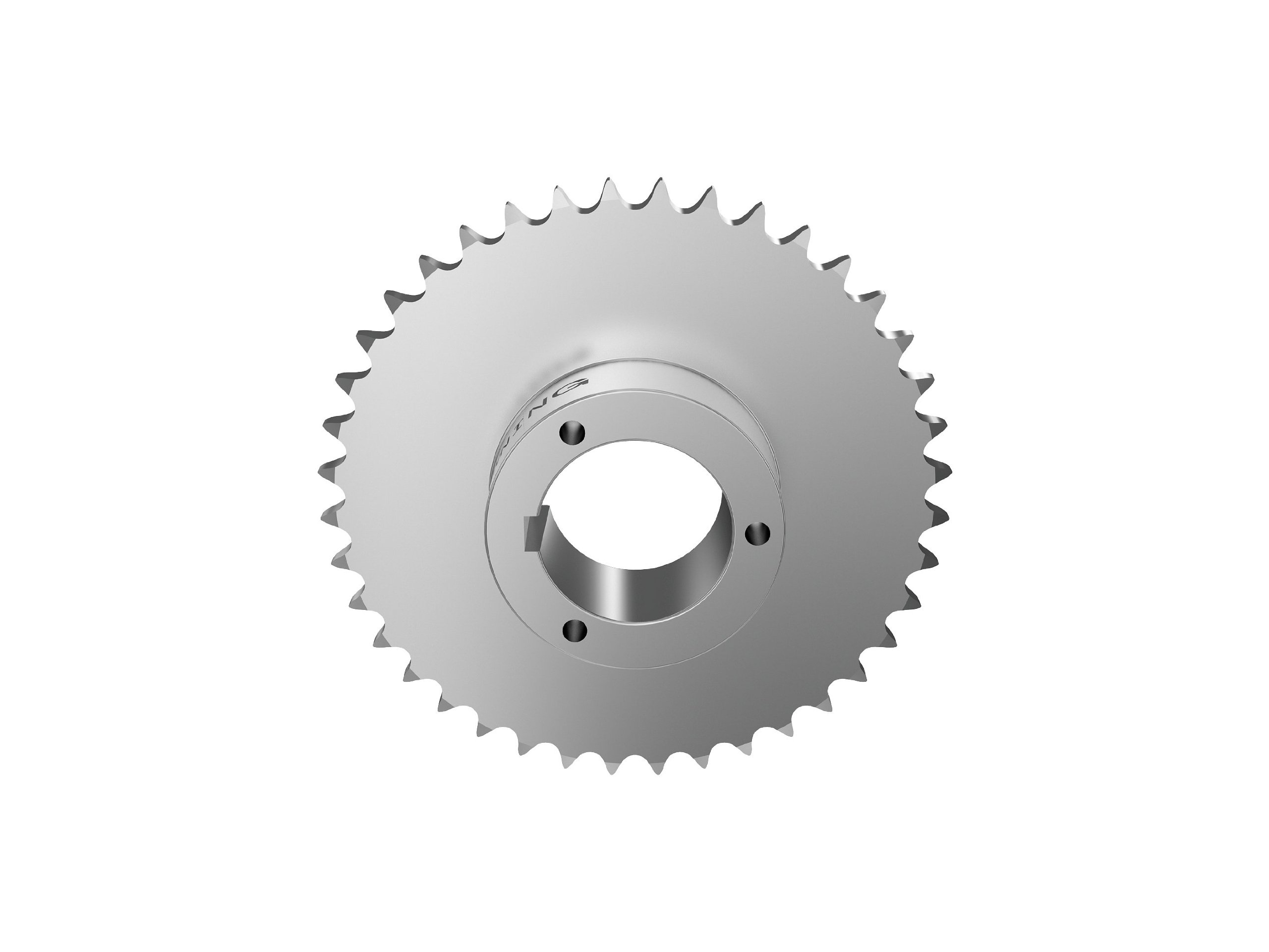H60Q29 Roller Chain Sprocket - Single Strand Split Taper Bushed Sprocket, Hardened Steel 60 Pitch 29 Teeth for Industrial Machinery & Conveyor Systems
