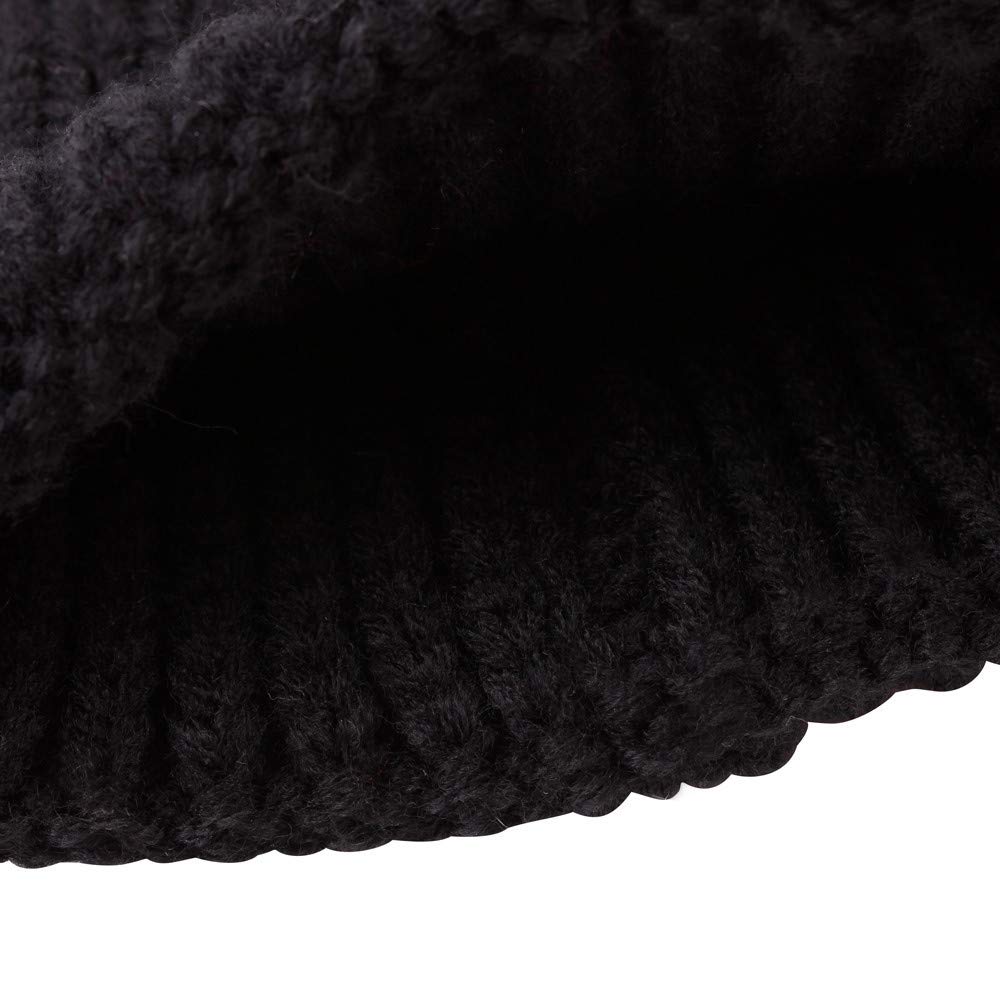 Stylish Women's Wool Knitted Winter Beanie Hat - Fashionable Warm Baseball Cap for Cold Weather - Perfect for Outdoor Activities, Skiing, Snowboarding and Daily Winter Wear