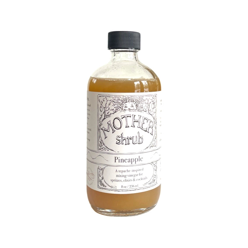Organic Mother Shrub Syrup - Handcrafted Herbal Tonic for Digestive Health & Immunity Boost | Perfect for Mocktails, Cocktails & Wellness Drinks