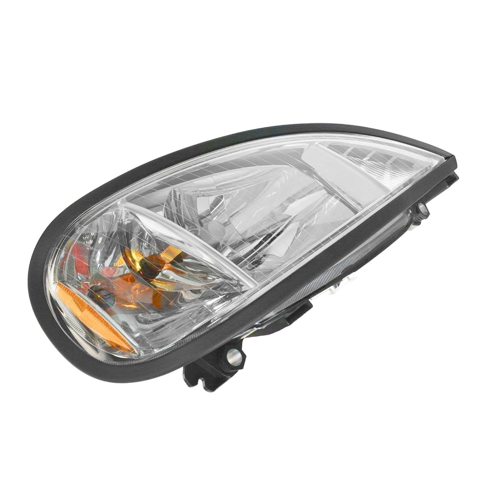 Freightliner Columbia Headlight Assembly Set - Driver & Passenger Side Compatible with 2004-2017 Models | Durable Replacement Headlights for Improved Night Driving Safety