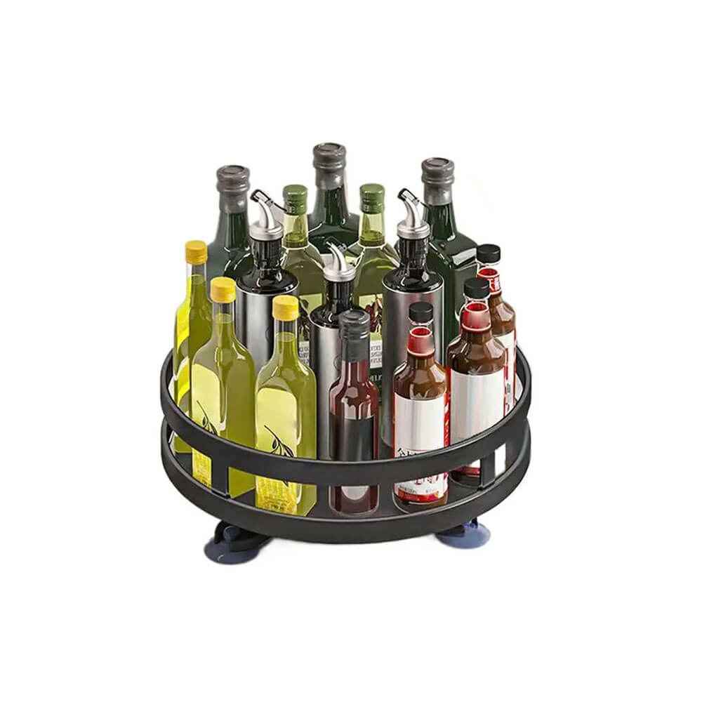 360° Rotating Spice Rack Organizer - 12-Jar Spice Storage Carousel for Kitchen Countertop | Space-Saving Spice Shelf for Pantry, Cabinet & Counter Organization (Perfect for Cooking, Baking & Home Decor)