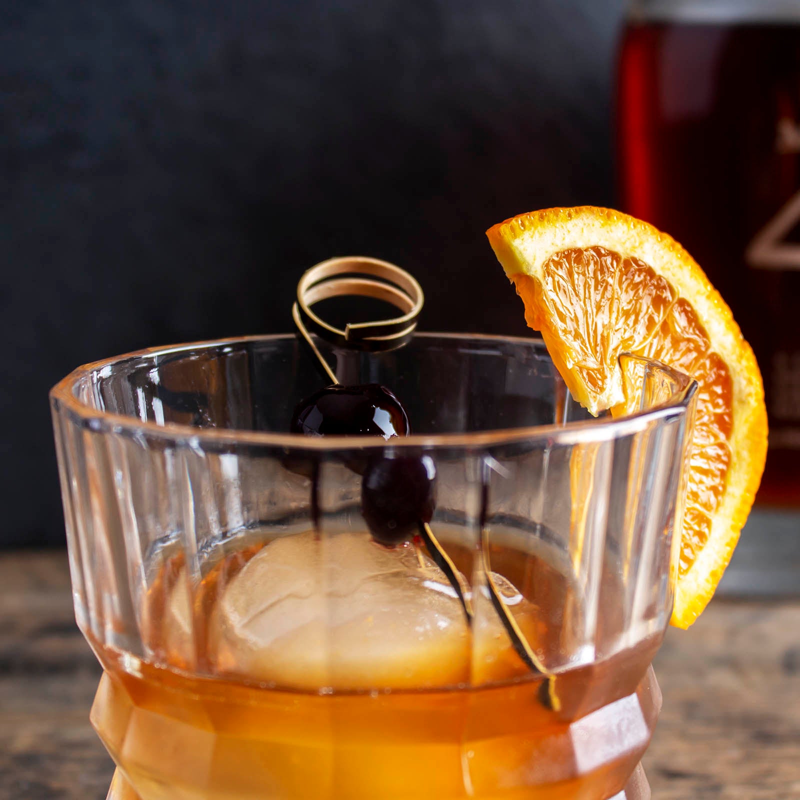 BarConic® 12 oz Beveled Rocks Glass - Premium Whiskey, Bourbon, Scotch & Cocktail Drinking Glasses - Perfect for Home Bars, Parties & Gifts