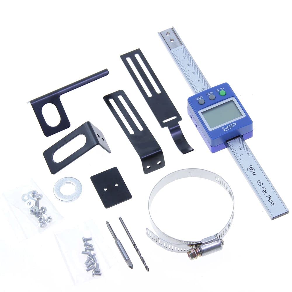 iGaging Digital Readout DRO EZ-Depth for Drill Press - Precision Depth Measurement Tool for Woodworking & Metalworking Projects