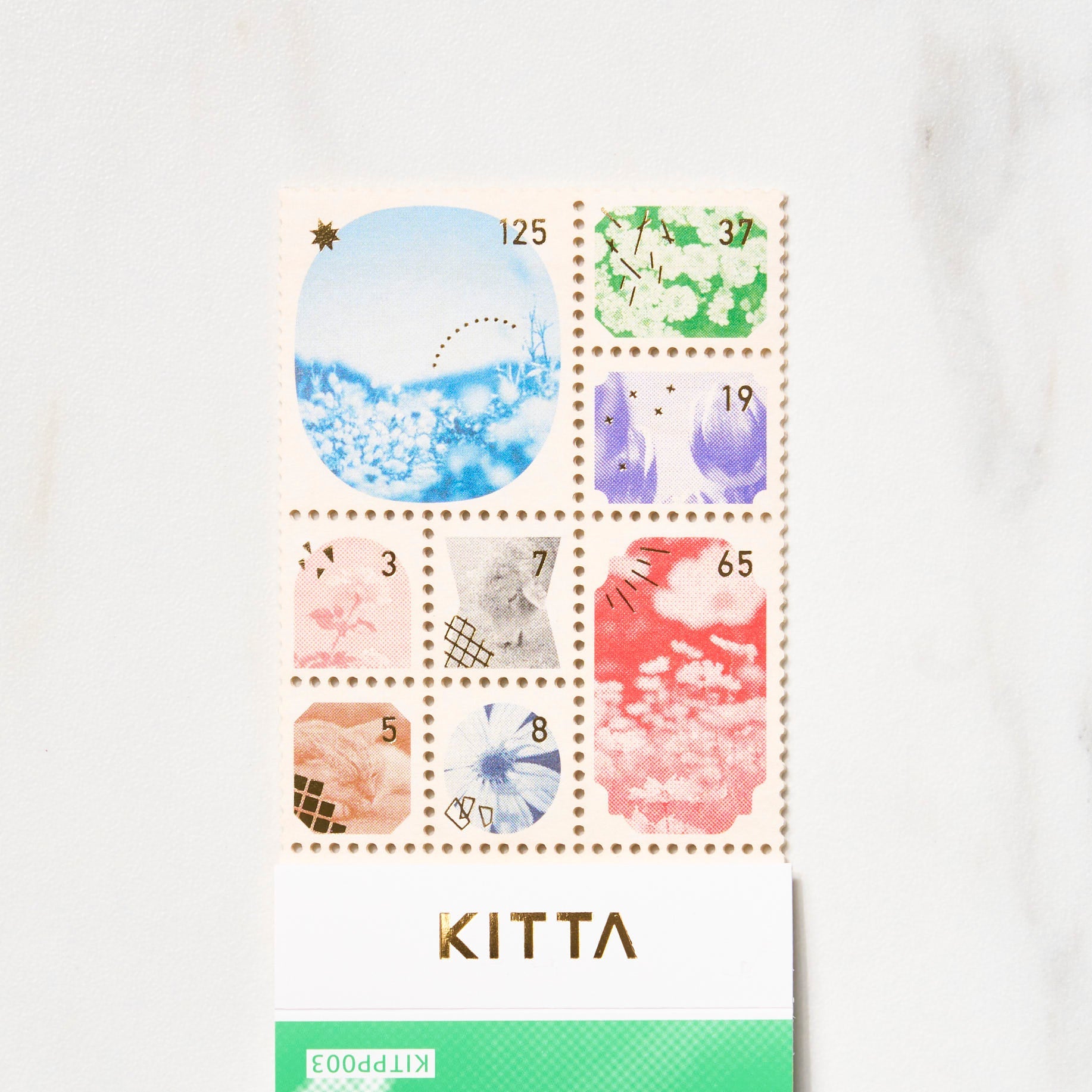 KITTA Masking Tape Stickers Vol. 14 - Decorative Washi Tape Set by KING JIM | Perfect for Scrapbooking, Journaling, Gift Wrapping & DIY Crafts
