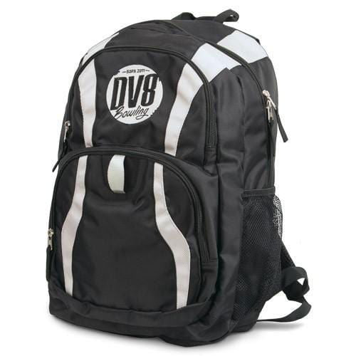 DV8 Circuit Backpack - Lightweight Durable Laptop Backpack for Men & Women, Black & Silver - Perfect for Travel, Work, School & Outdoor Adventures