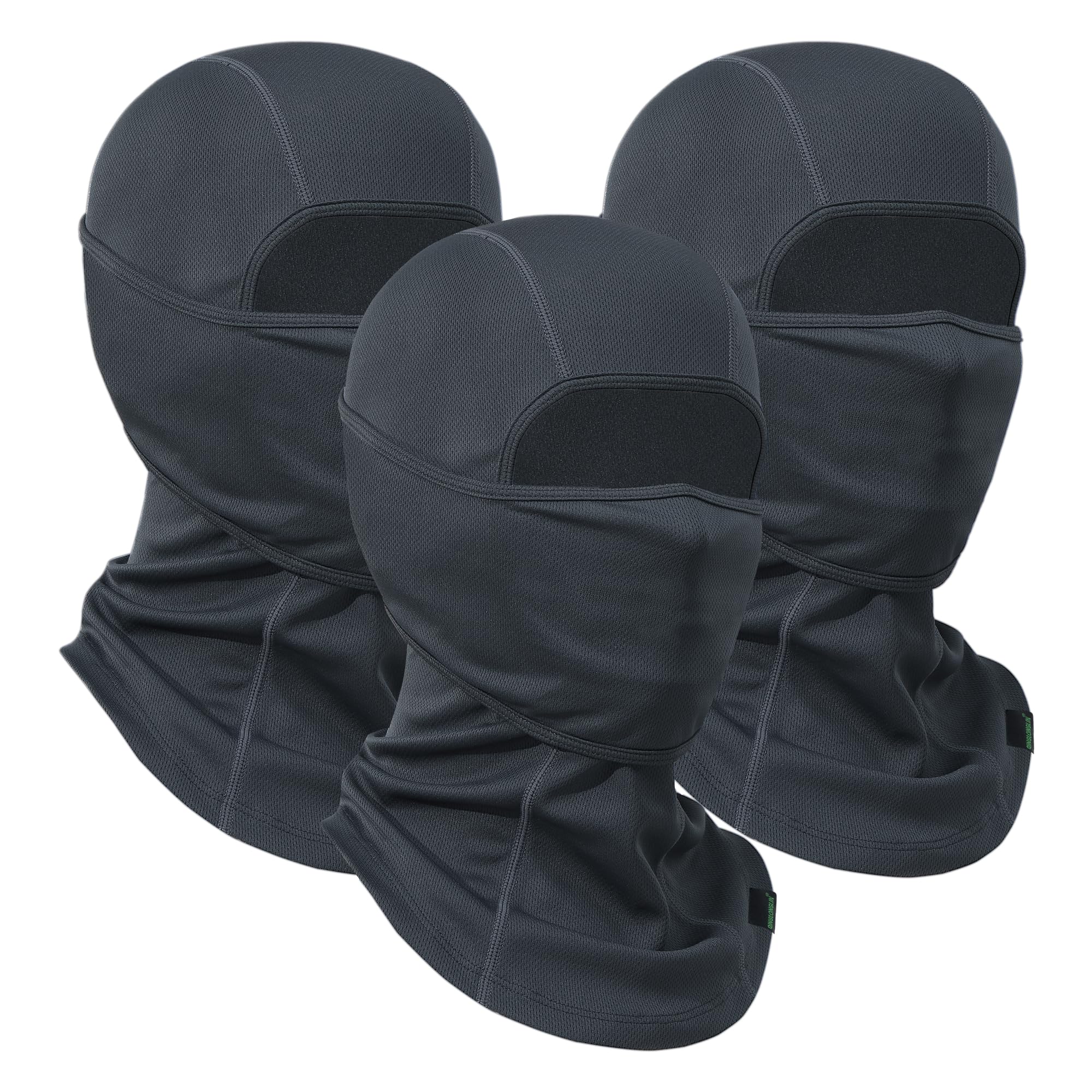 3-Pack Balaclava Ski Mask for Men & Women - Breathable Full Face Cover for Sun Protection & Cold Weather - Ideal for Skiing, Snowboarding, Cycling & Outdoor Activities