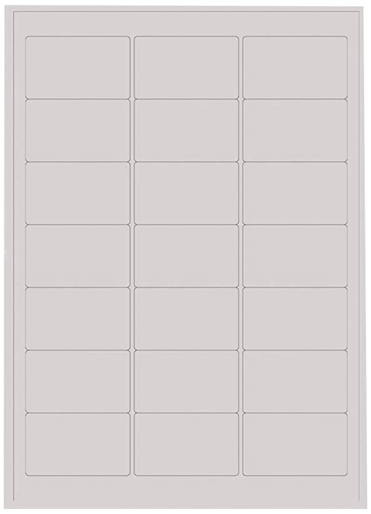Universal Labels 63.5 x 38.1 mm (2.5 x 1.5 inches) - 500 Sheets White Self-Adhesive Sticker Paper for Shipping, Address, Filing & Organization - Perfect for Office, Home & Small Business Use