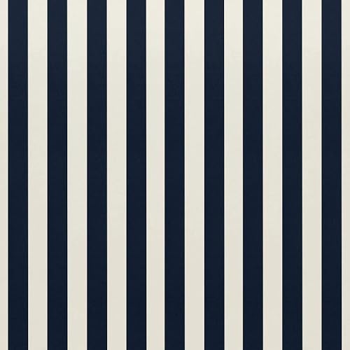 Navy & White Stripe