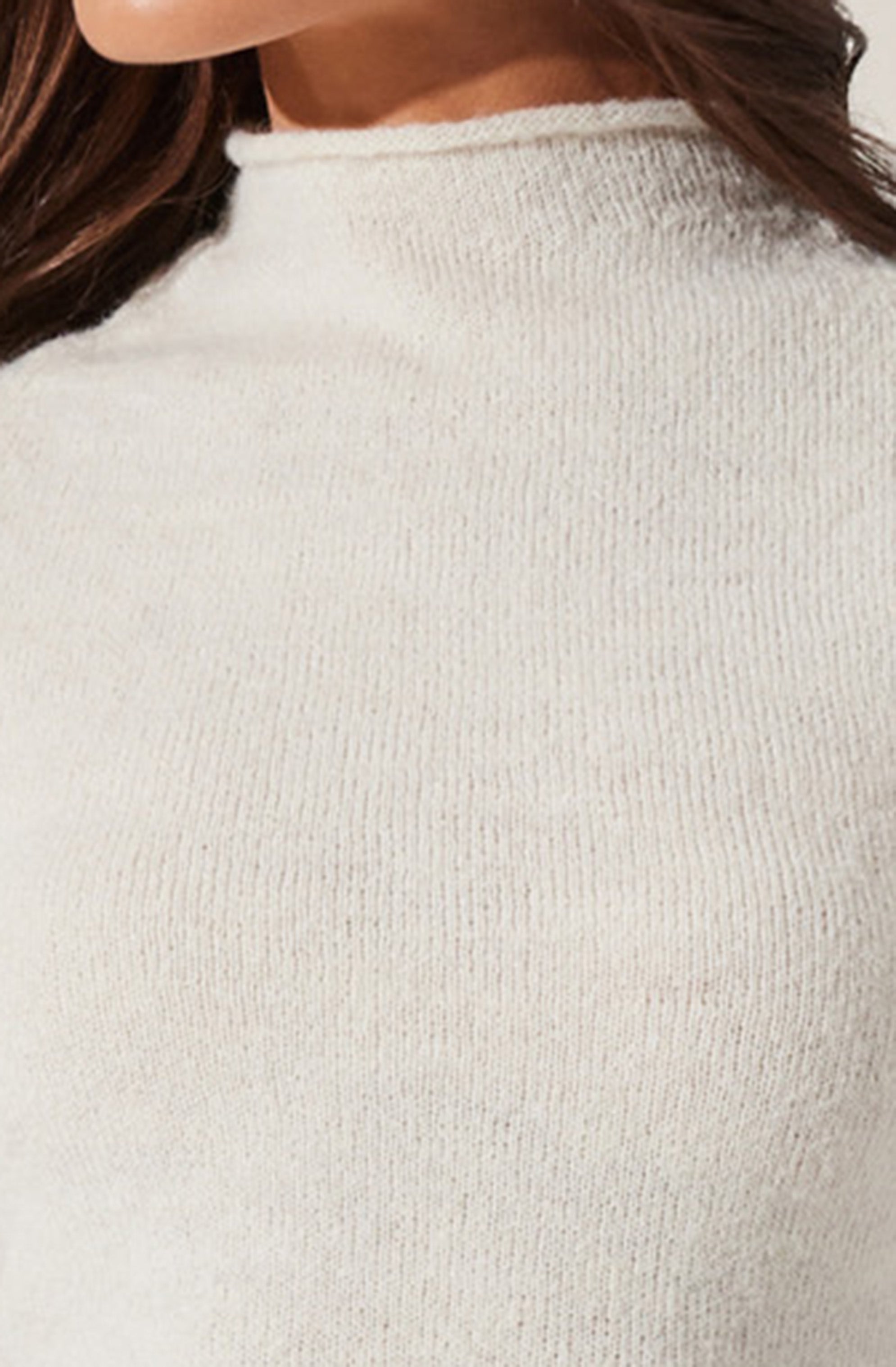 Ileane Mock Neck Sweater Top for Women - Soft Knit Pullover Turtleneck Blouse - Casual Winter Warm Long Sleeve Shirt (Office, Date Night, Fall Outfits)