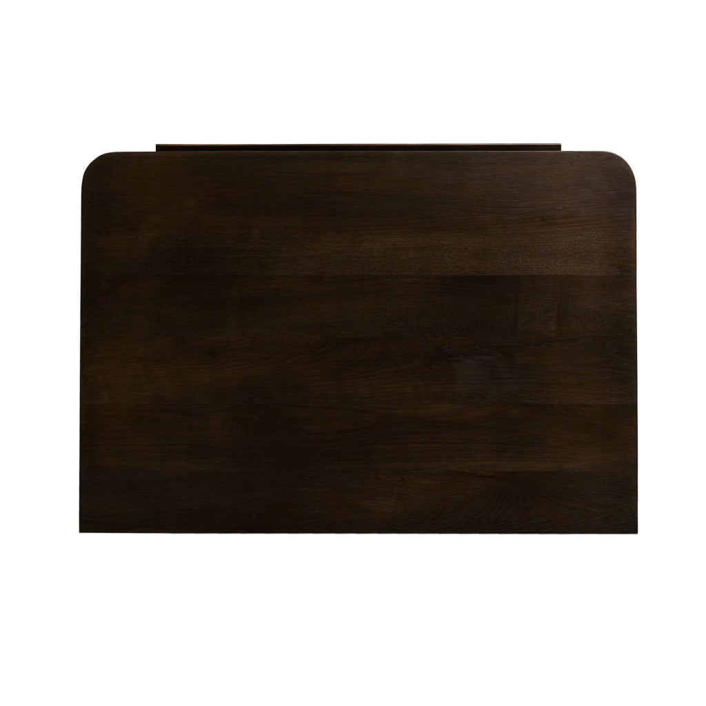 Bruce Nightstand - Espresso Oak Finish, Modern Bedside Table for Bedroom, Nightstand with Drawer - Perfect for Small Spaces, Apartment, Dorm Room
