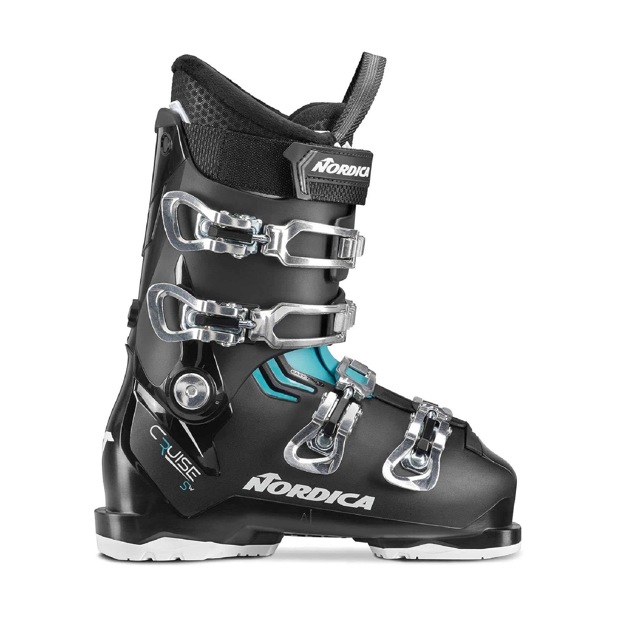 Nordica Women's The Cruise S W Ski Boots 2024 - Comfortable & Lightweight Ski Boots for Women - Perfect for Alpine Skiing, Freeride & Resort Adventures