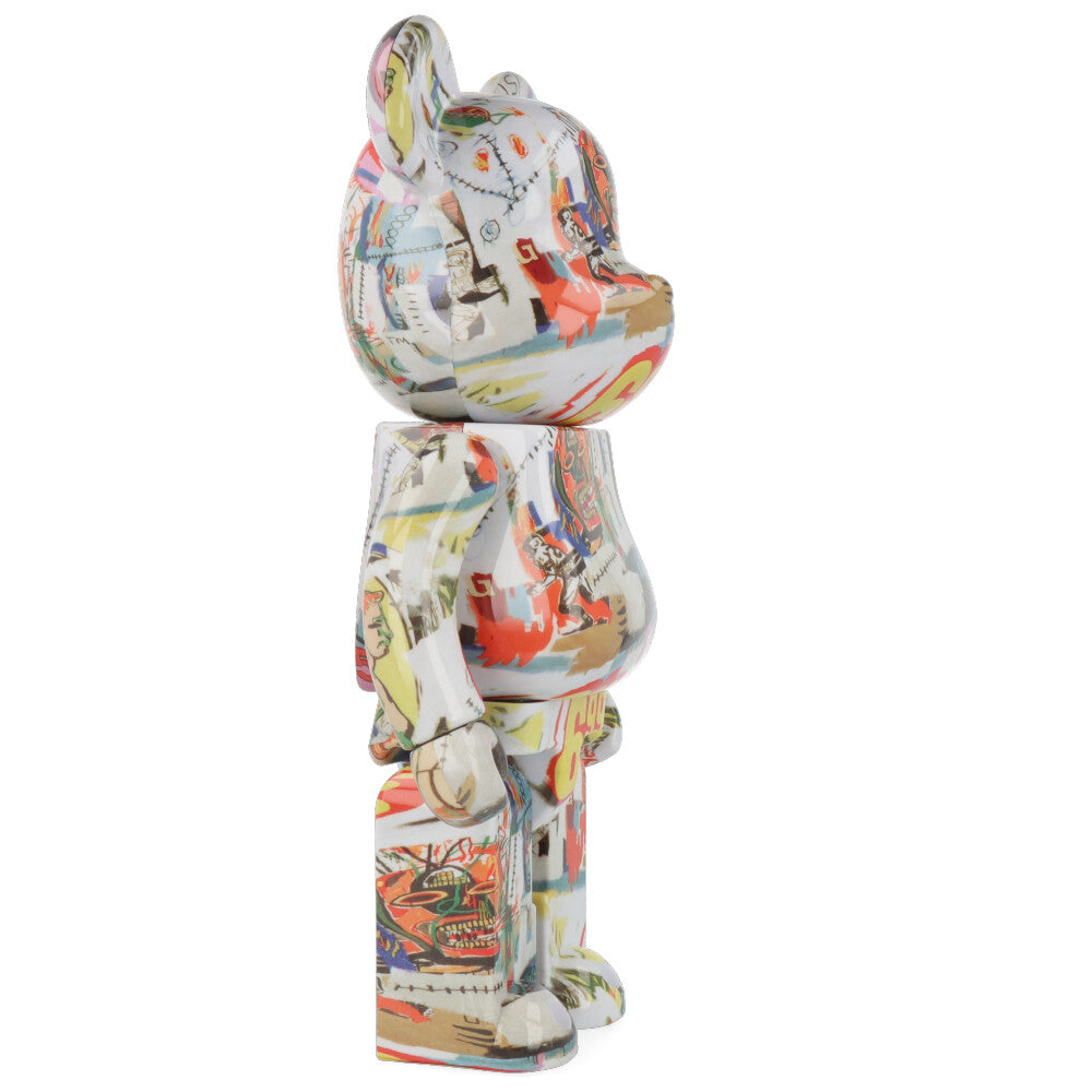 400% Bearbrick Warhol X Basquiat 4 - Limited Edition Designer Art Toy Collectible - Perfect for Home Display, Office Decor & Pop Culture Enthusiasts