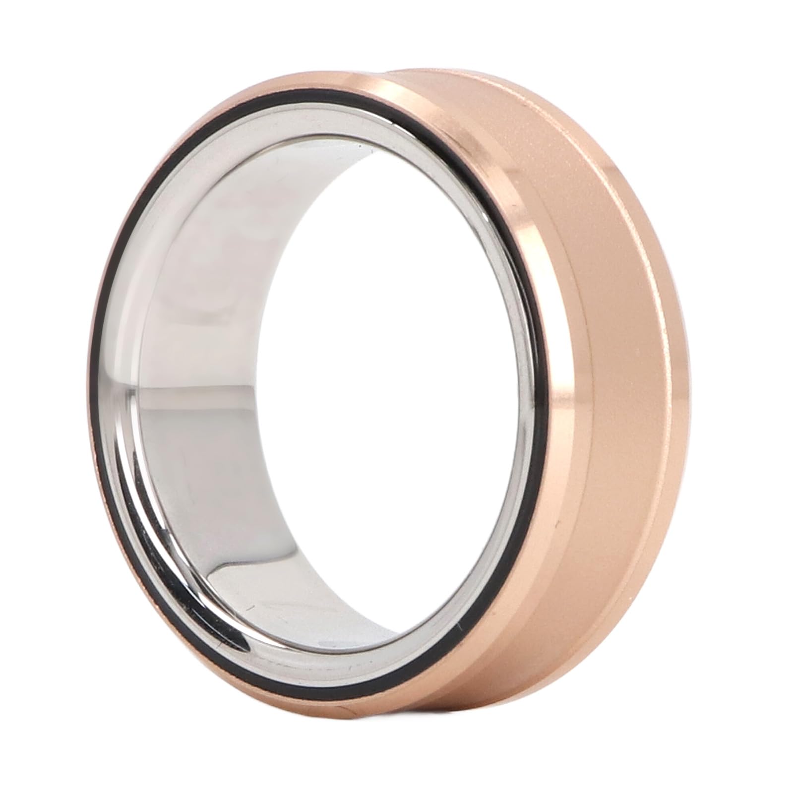 Smart Health Ring - Stainless Steel Fitness Tracker with Heart Rate & Sleep Monitor - Perfect for Workouts, Running & Daily Activity Tracking