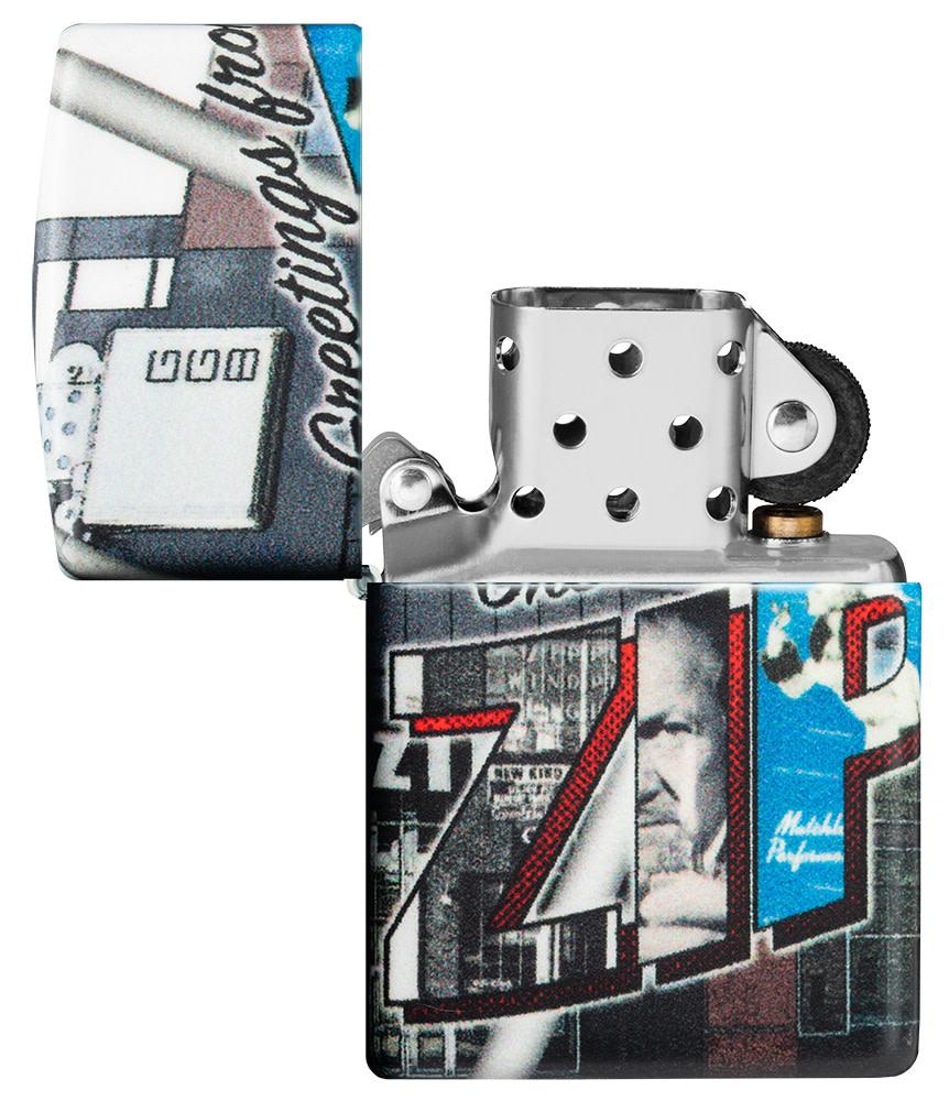 Zippo Classic Windproof Lighter - Refillable & Durable for Outdoor Adventures, Camping, and Everyday Use