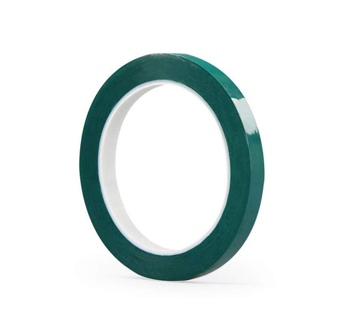 6 Rolls Self-Adhesive Graphic Chart Tape - 3mm Width Green Grid Marking Tape for Whiteboard, Art & Design (72 Yards/Roll) - Perfect for Artists, Drafting, Classroom Organization & DIY Projects