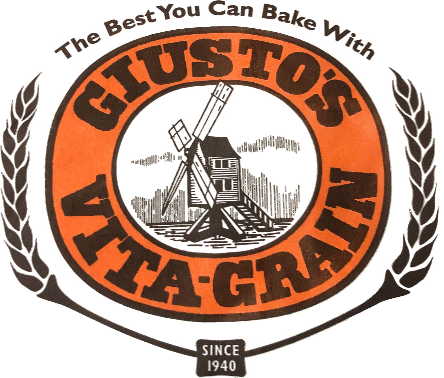 Giusto's Organic All-Purpose Flour - 25 lb Bulk Bag | Non-GMO, Family-Sized Baking Flour for Bread, Pizza & Pastries | Perfect for Home Bakers & Commercial Kitchens