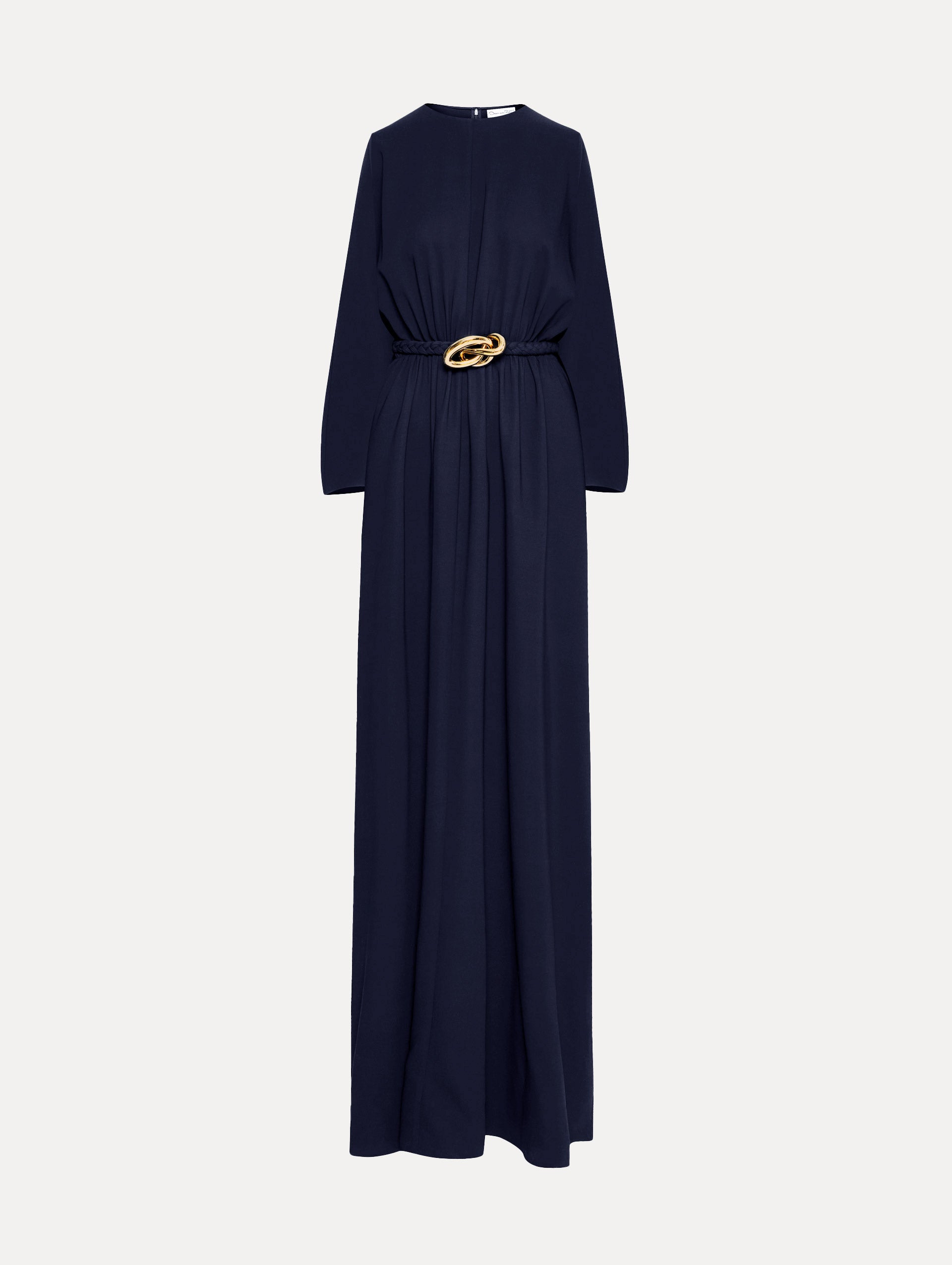 Elegant Knotted Belt Georgette Caftan Dress for Women - Boho Chic Beach Cover Up & Summer Party Maxi Dress