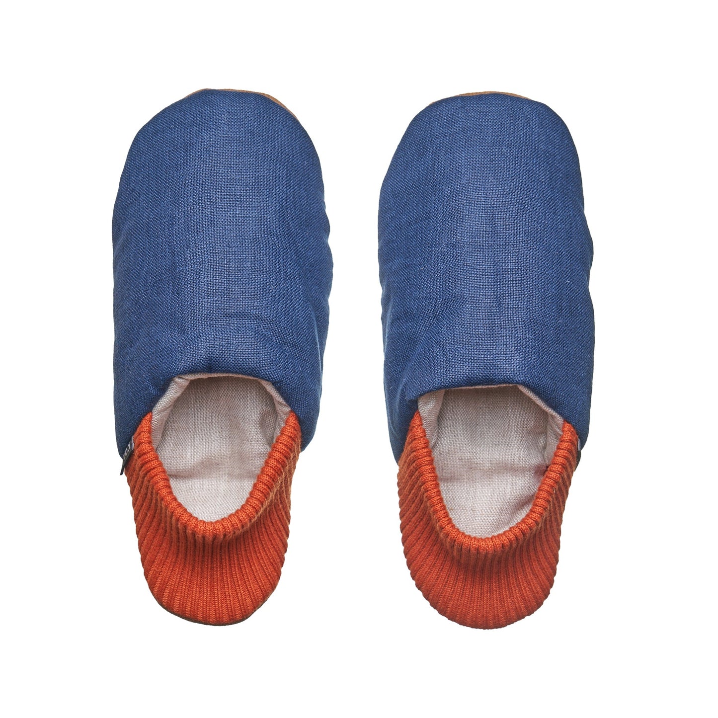 Premium Damson Linen House Shoes - Soft & Breathable Indoor Slippers for Women & Men - Perfect for Home, Spa, and Relaxation