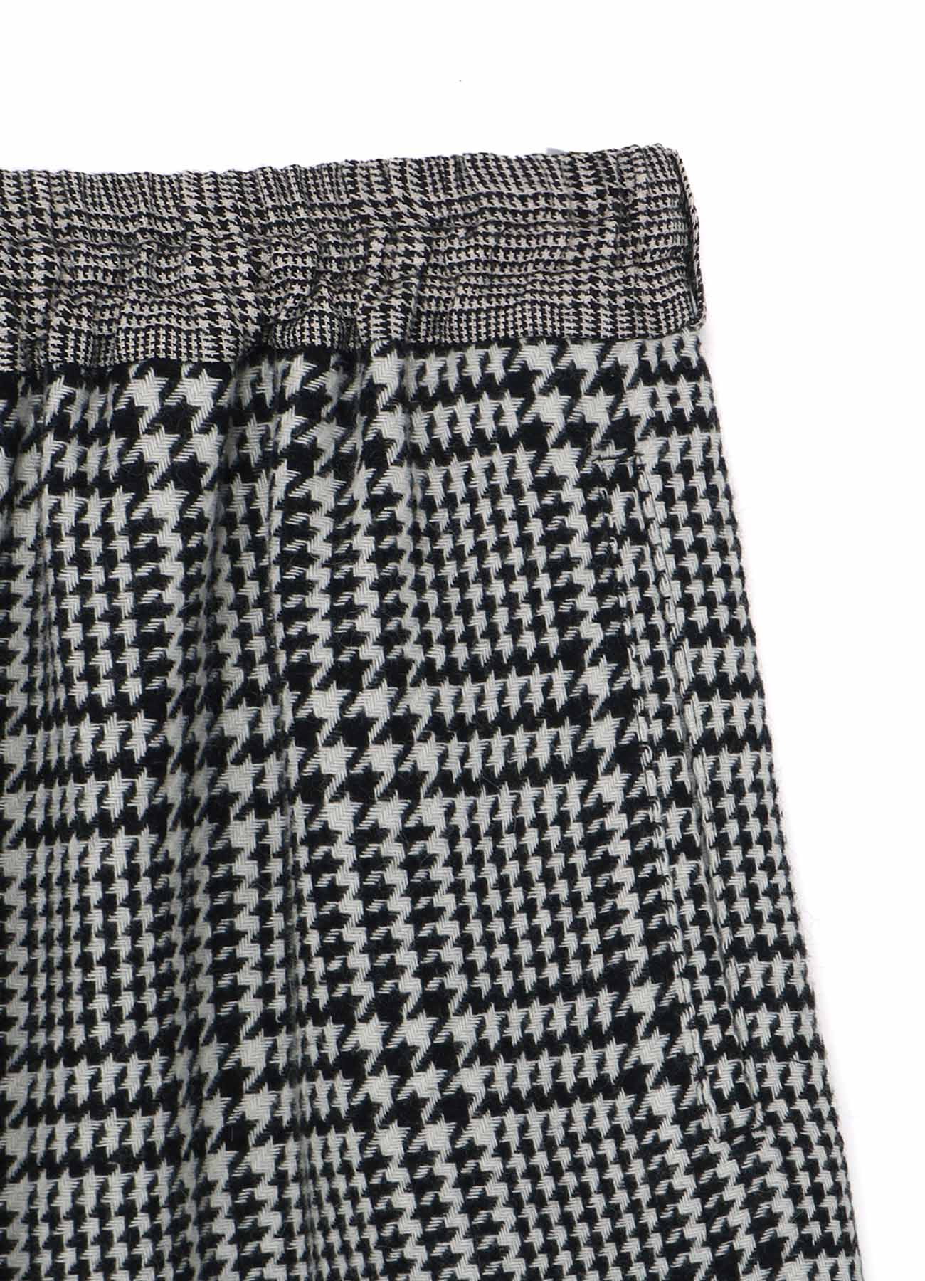 Crazy Check Multi-Material Switching 7/10 Length String Pants - Trendy Streetwear for Men & Women | Perfect for Casual Outfits, Music Festivals & Urban Fashion