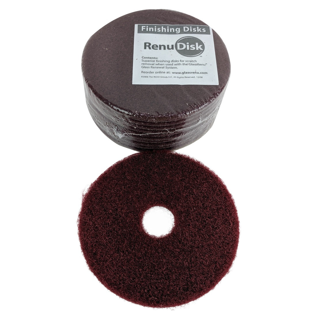 GlassRenu RenuDisks - Professional Windshield Repair Kit for Cars & Trucks | Fix Chips, Cracks & Scratches | DIY Auto Glass Repair Solution for Home & Roadside Emergencies