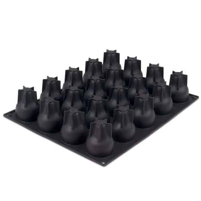 Pavoni 3D Silicone Mold - 20 Pear/Tuttifrutti Shapes for Cake Decorating, Chocolate Making & DIY Candy | Baking, Candy Molds, Party Supplies