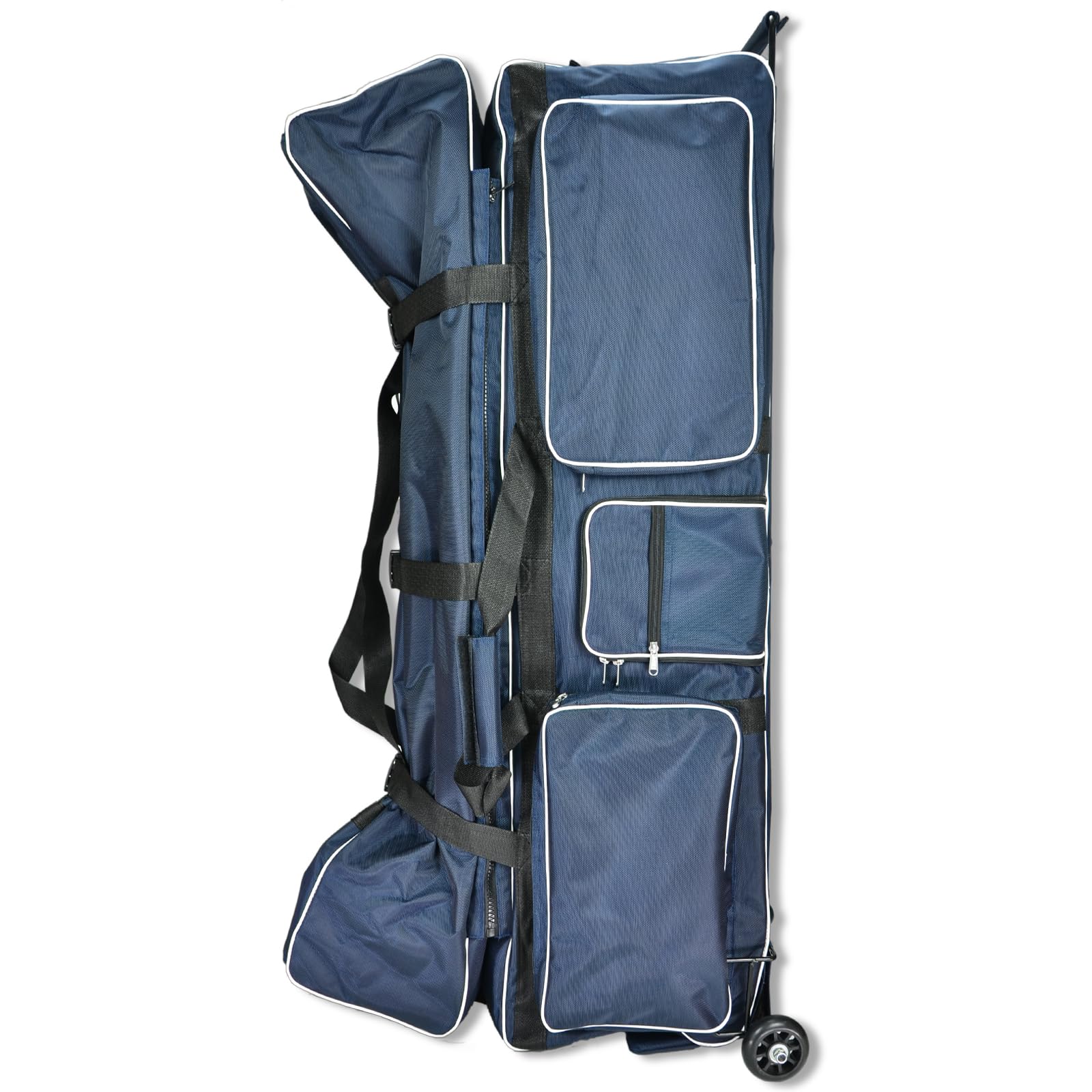 Competition Rolling Fencing Bag with Wheels & High-Top Weapon Storage - Durable Draw-bar Design for Easy Transport - Perfect for Tournaments, Practice & Equipment Organization