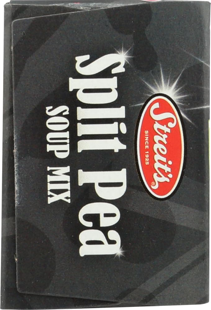Streit's Split Pea Soup Mix - 12 Pack | Kosher Certified, Easy to Prepare | Perfect for Quick Meals, Camping & Emergency Food Storage