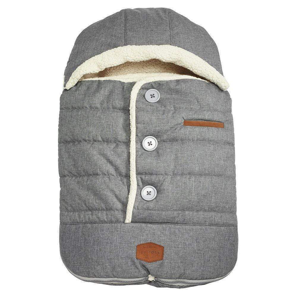 JJ Cole Urban Bundle Me Infant Car Seat Cover - Soft & Warm Winter Car Seat Liner for Babies - Perfect for Strollers, Car Seats, and Outdoor Adventures
