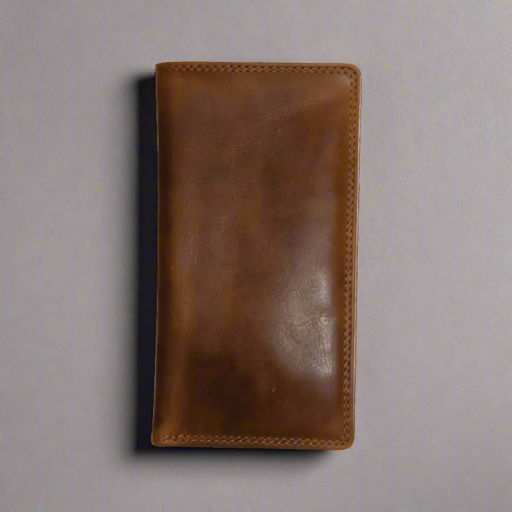 Durable Men's Leather Wallet for Everyday Use - RFID Blocking & Multiple Card Slots - Perfect for Travel, Business, and Daily Essentials