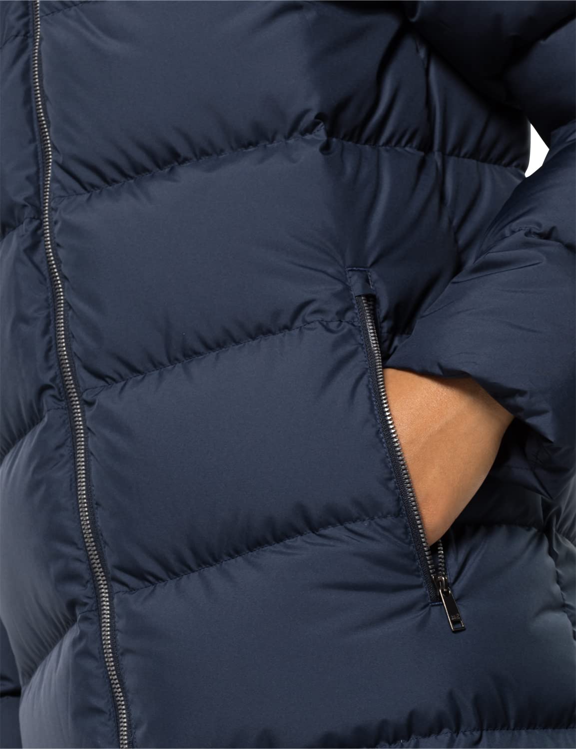 Jack Wolfskin Women's Frozen Palace Jacket - Waterproof Winter Coat for Hiking & Outdoor Activities | Warm Insulated Parka for Cold Weather Adventures