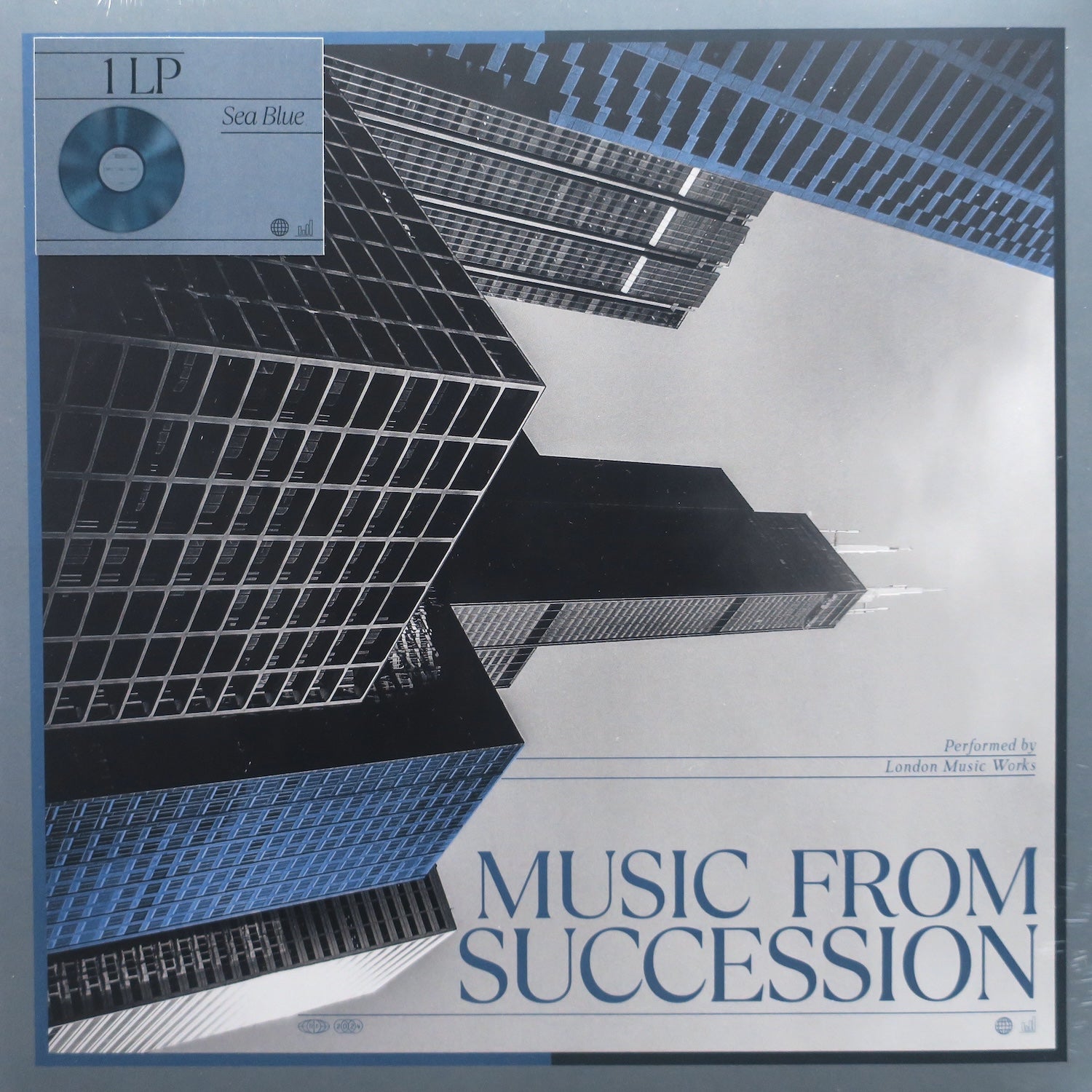 Succession TV Series Soundtrack - Limited Edition Sea Blue Vinyl LP | Official HBO Music for Collectors & Fans | Perfect for Home Listening & Gifting