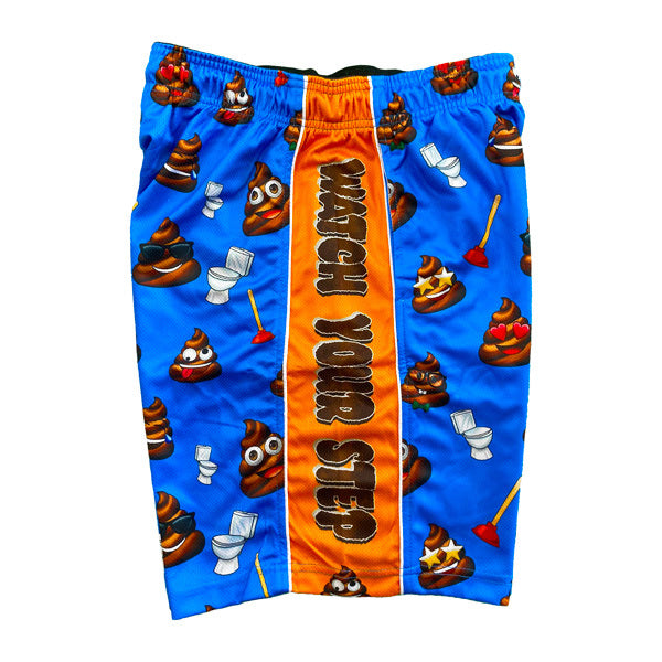 Boys Watch Your Step Emoji Graphic Short Sleeve T-Shirt - Funny Trendy Casual Tee for Kids & Teens - Perfect for School, Playdates & Everyday Wear