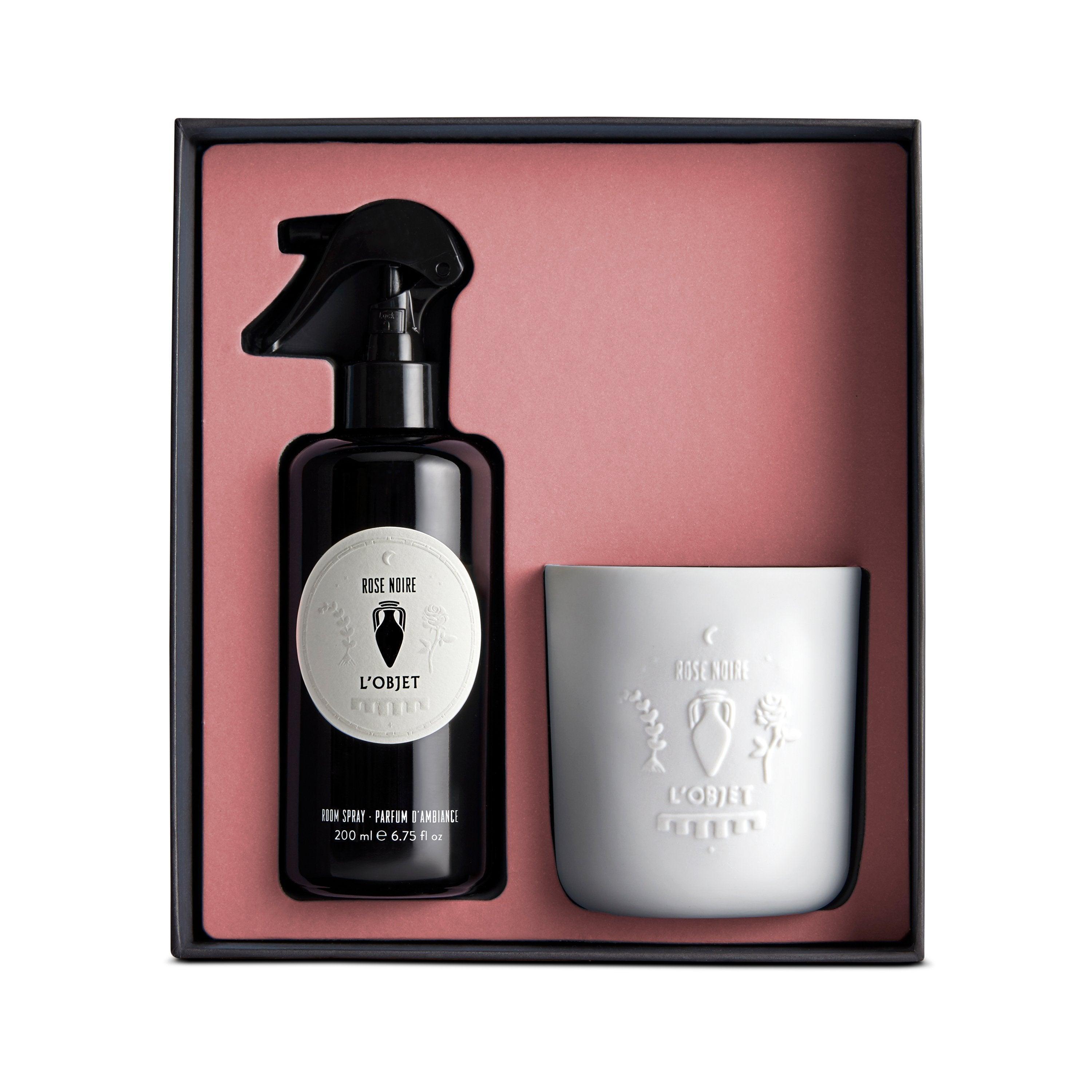 Black Rose Room Spray & Scented Candle Gift Set - Luxury Home Fragrance for Bedroom, Bathroom & Living Room Relaxation