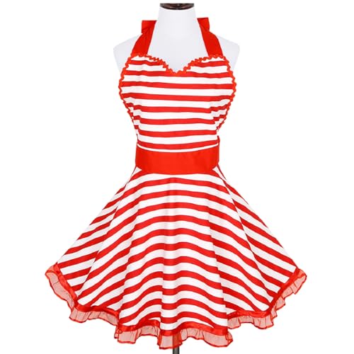 Red Striped Lace