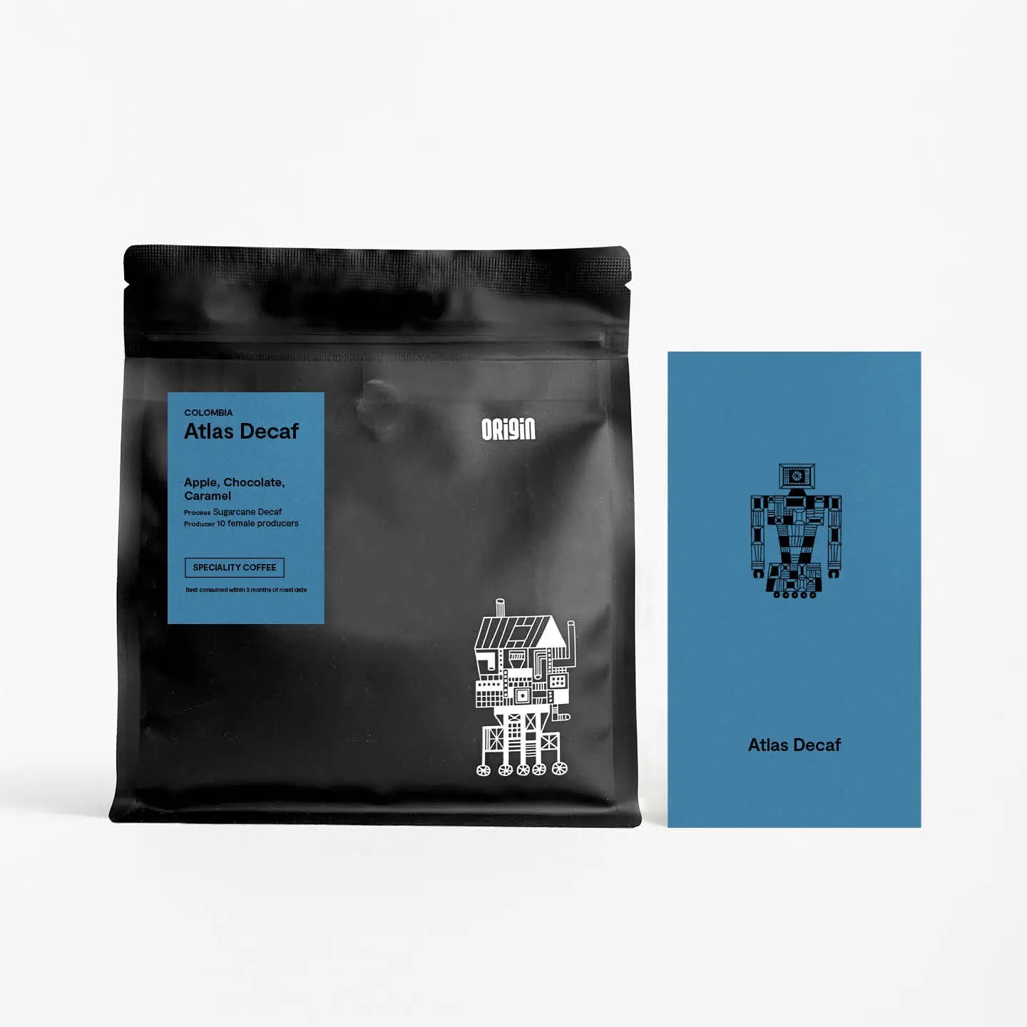 Premium Decaf Coffee Subscription - Monthly Delivered Organic & Low Acid Coffee Beans for Home & Office - Perfect for Evening Relaxation & Sensitive Stomachs