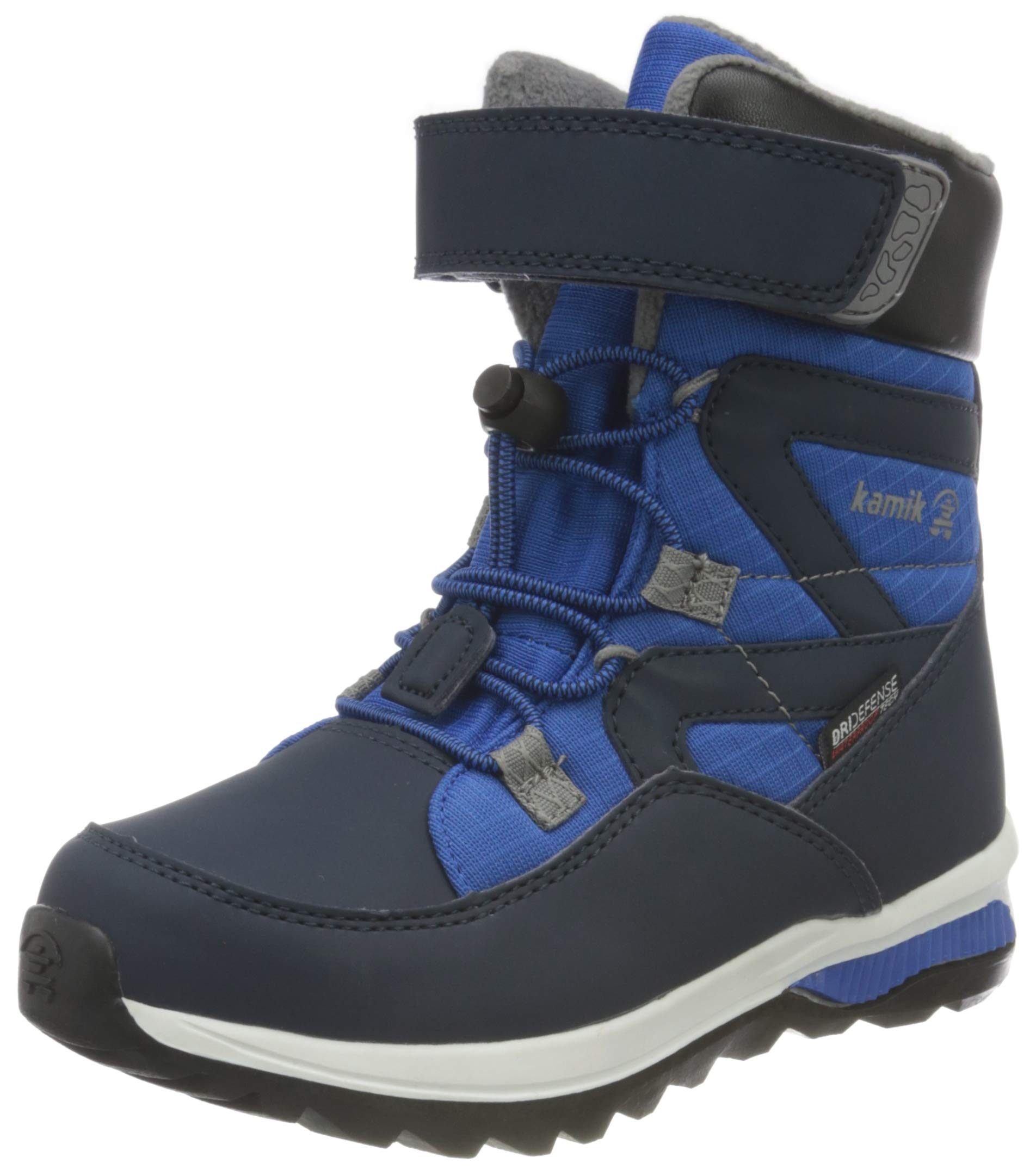 Kamik Kids Rocky Waterproof Winter Boots for Boys - Little Kid & Big Kid Sizes - Perfect for Snow, Hiking, and Outdoor Adventures