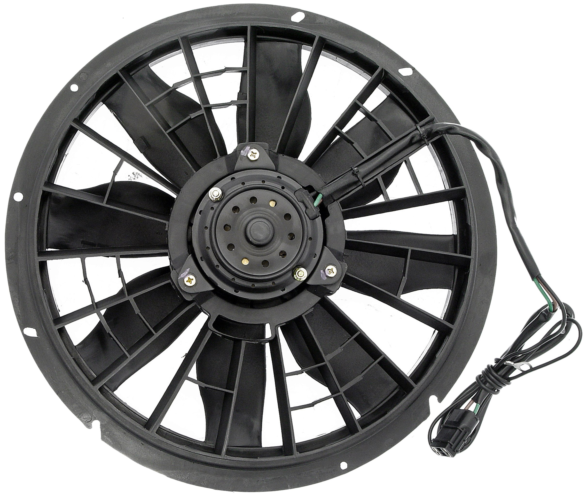 Dorman 620-774 Engine Cooling Fan Assembly Replacement for Volvo S60, S80, XC60, XC70, XC90 - Perfect for Overheating Prevention & Summer Driving