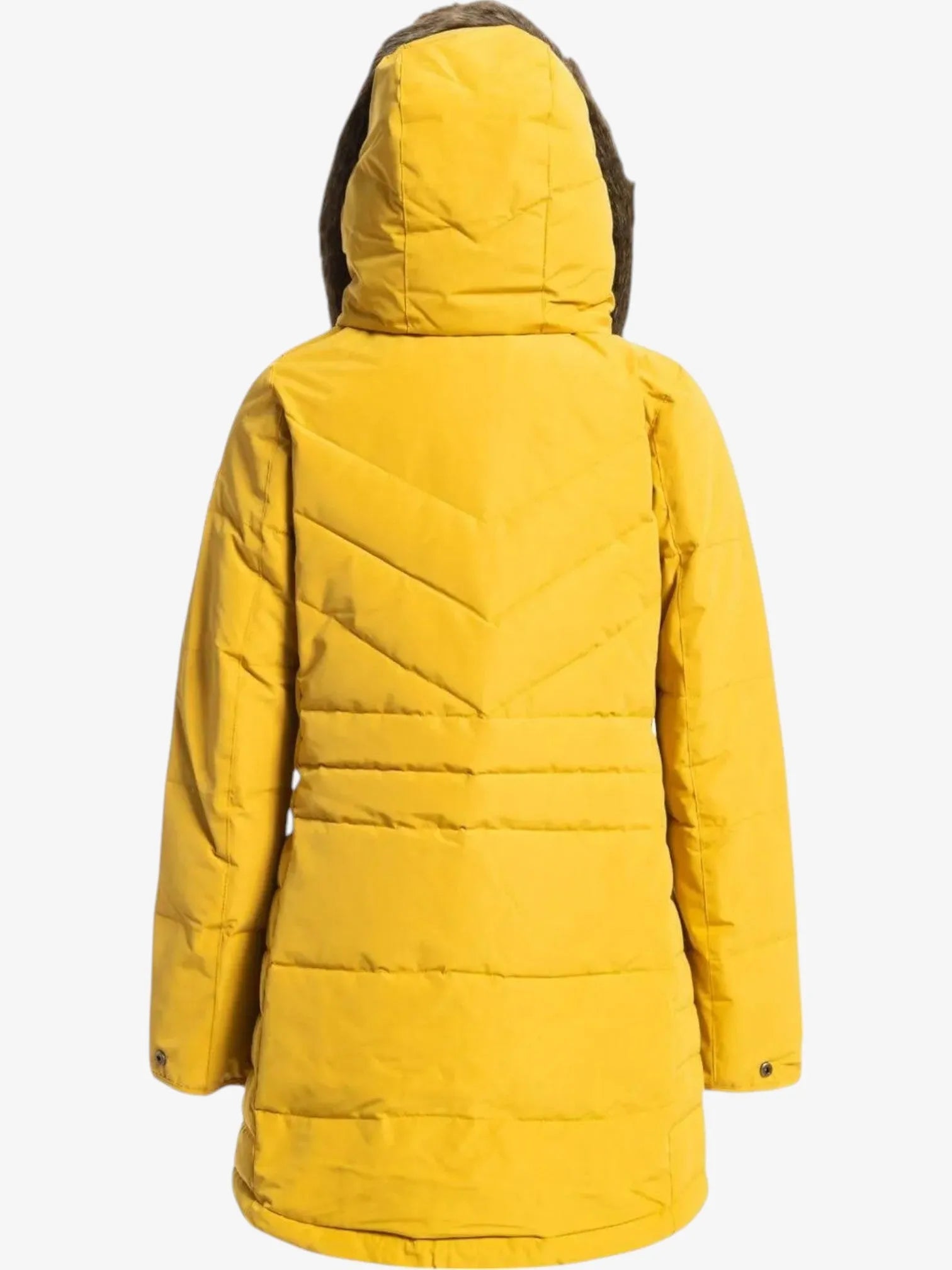Roxy Ellie Yellow Puffer Jacket - Women's Winter Coat for Outdoor Activities & Casual Wear