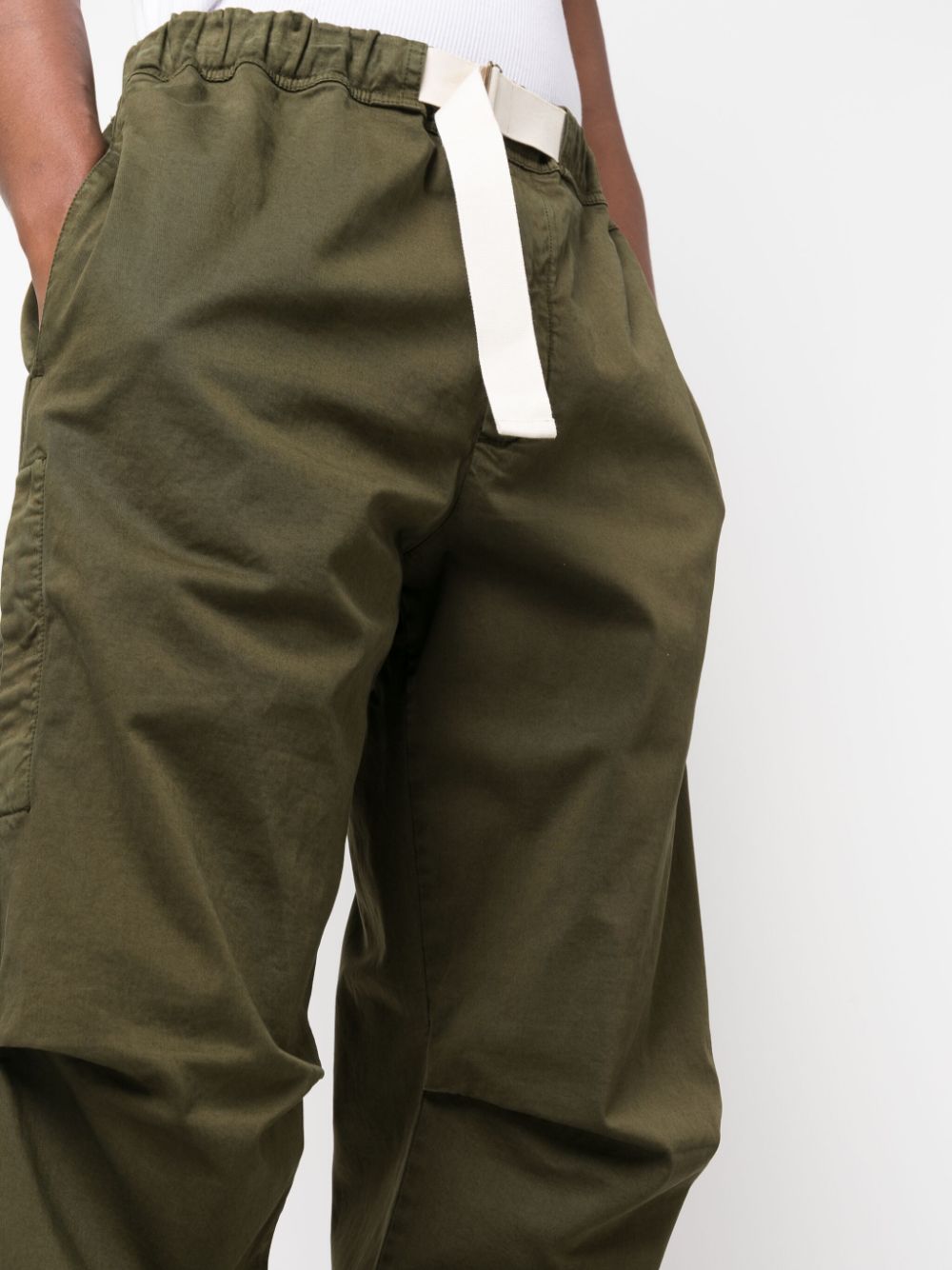 DARKPARK Men's Casual Green Trousers - Comfortable Stretch Pants for Outdoor Activities & Daily Wear