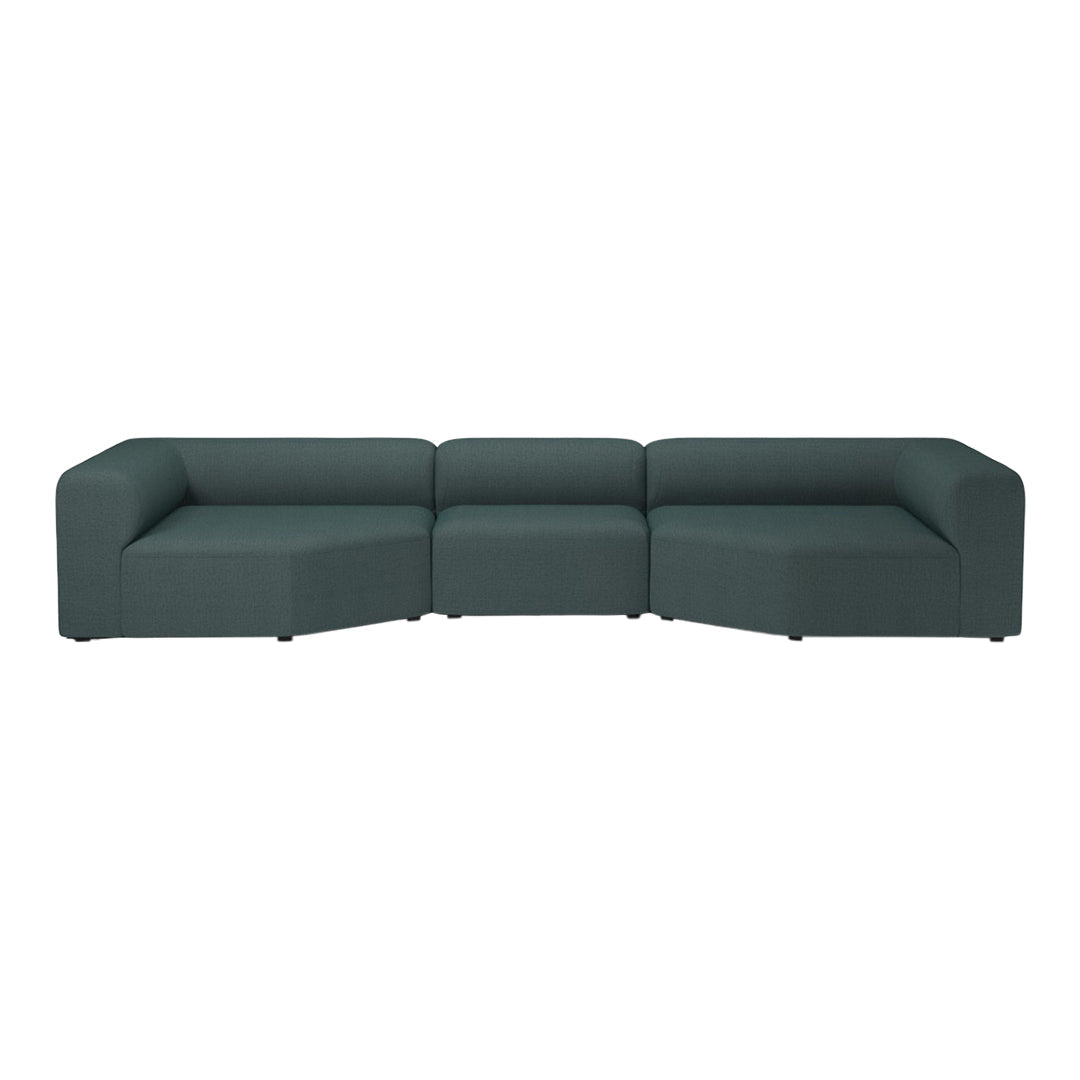 Modern 3-Seater Corner Sofa with Large Chaise Lounge - Perfect for Living Room, Lounge, and Family Room Comfort