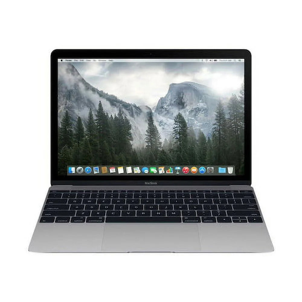 Refurbished Apple MacBook 12-inch 1.2GHz Core M3 Laptop - 8GB RAM, 256GB SSD (2017 Model) | Lightweight & Portable for Students, Business Travel & Remote Work