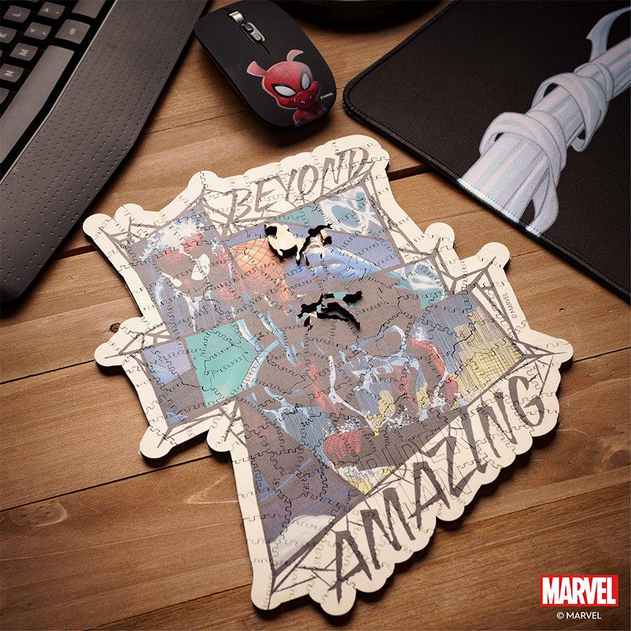 Disney Spiderman 60th Anniversary 200-Piece Jigsaw Puzzle - Collectible Art Puzzle for Kids & Adults, Perfect for Family Game Night & Home Decor