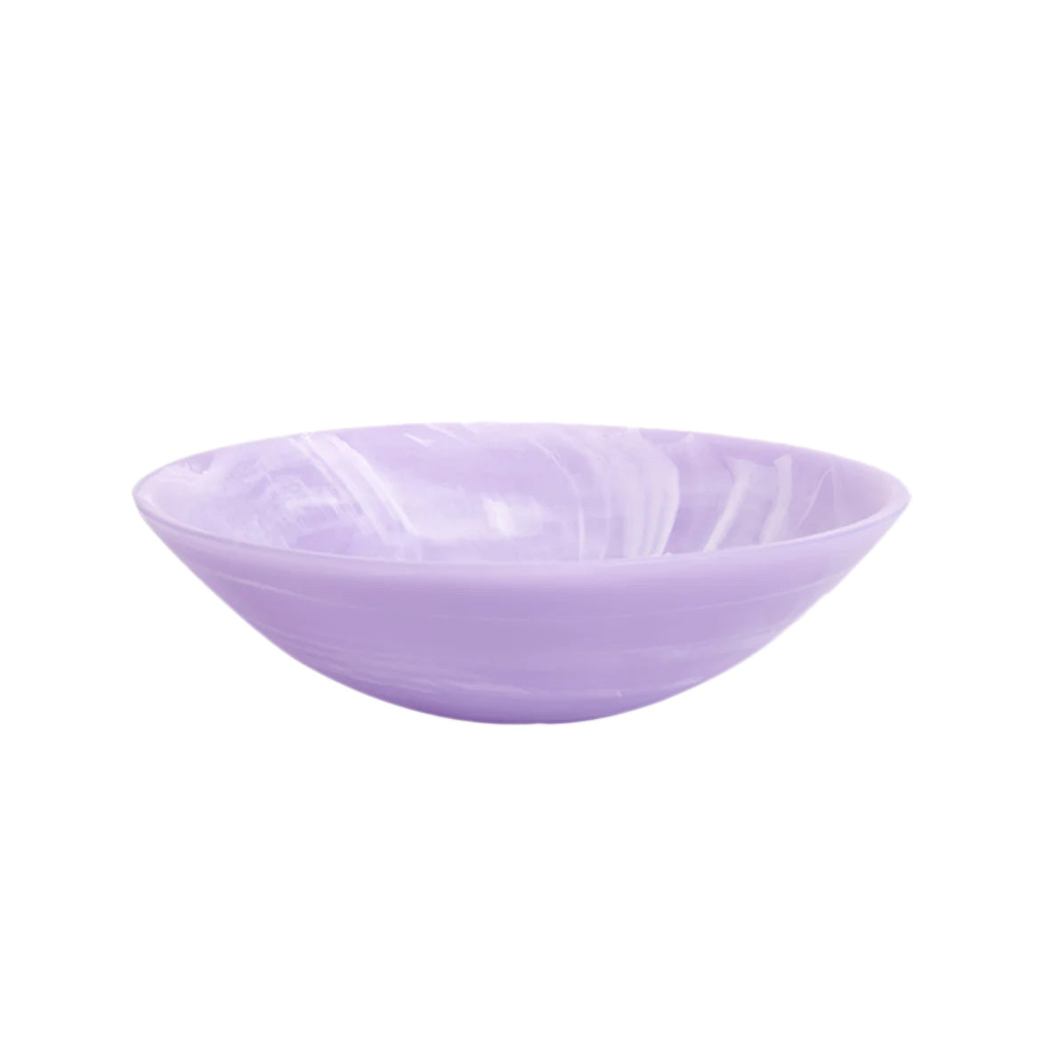 Nashi Home Everyday Medium Resin Bowl - Durable & Stylish Lavender Serving Bowl for Salads, Snacks & Home Decor - Perfect for Kitchen, Dining & Gift Giving