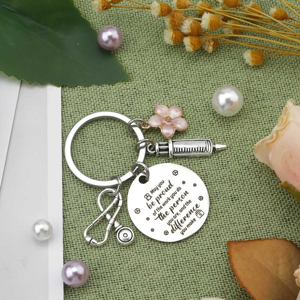 Best Nurse Graduation Gifts for Women - IFFMU Nursing Appreciation Keychain | Perfect for Nurses Week, Clinicals & Healthcare Professionals
