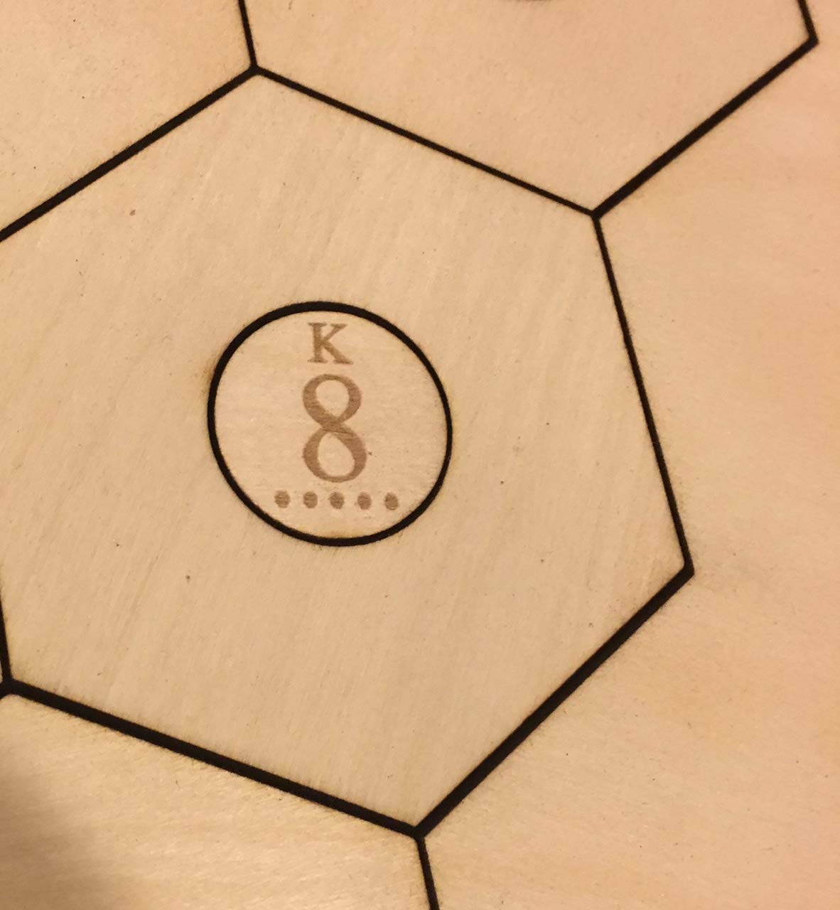 Premium Wooden Catan Board Game Set with Laser-Etched Number Tokens - Compatible with Settlers of Catan Base Game - Standard Size Strategy Board Game for Adults & Family Game Night