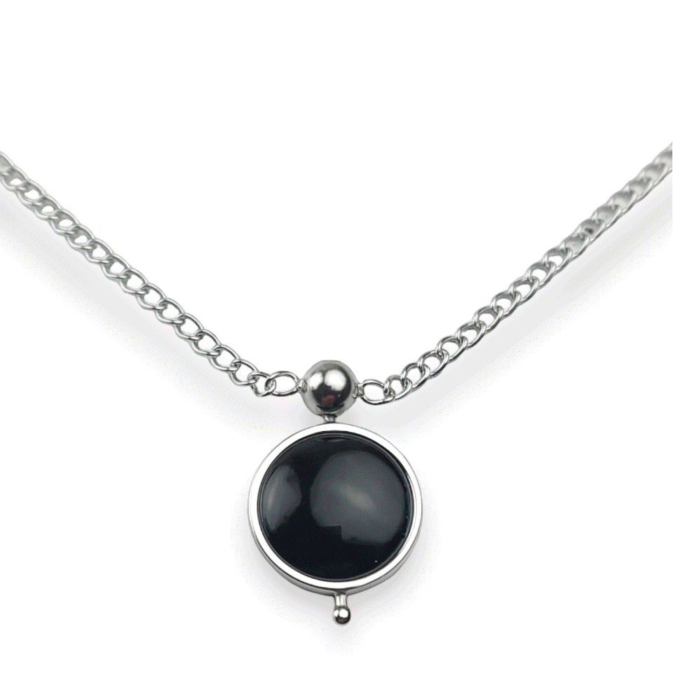 Crystal AuraDel Necklace - Elegant Healing Crystal Jewelry for Women, Chakra Balancing Pendant with Natural Stones | Perfect for Meditation, Yoga, Spiritual Gifts & Everyday Wear