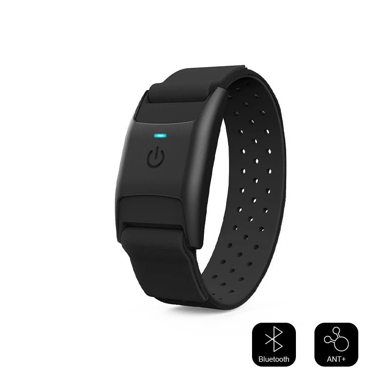 Waterproof Heart Rate Monitor Armband with Bluetooth 5.0 & ANT+ - IP67 Rated Fitness Tracker for Polar Wahoo - Ideal for Gym Workouts, Running, Cycling & Outdoor Sports